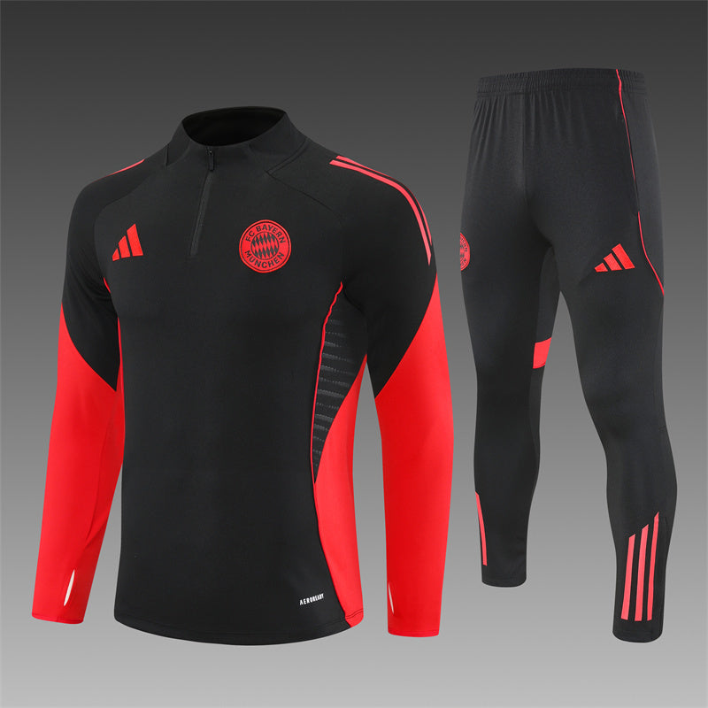 2025/26 Bayern Black Half Pull Training Suit (Adults&amp;amp;Kids) | album | High-Quality Soccer jerseys, NBA jerseys | Supplier Product Catalog