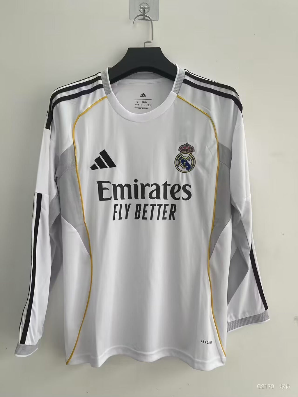 2025/26 Real Madrid home Long sleeved S-XXL | album | High-Quality Soccer jerseys, NBA jerseys | Supplier Product Catalog