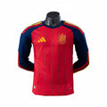 Spain 2026 Home Long-Sleeve Player Version Jerseys S-4XL | album | XUE QING JERSEYS SHOP YUPOO | Store