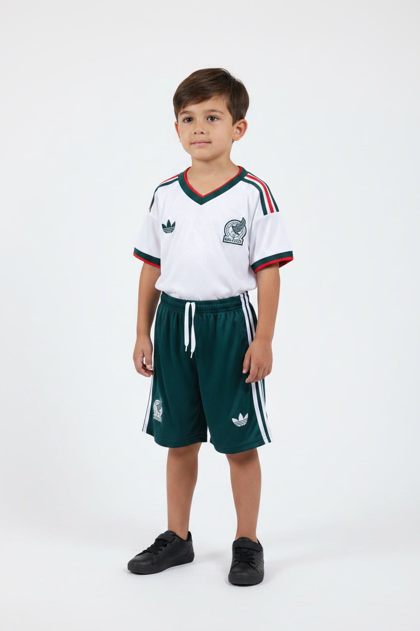 Mexico 2026 Away Kids Kit Jersey Size 16-28 | album | XUE QING JERSEYS SHOP YUPOO | Store