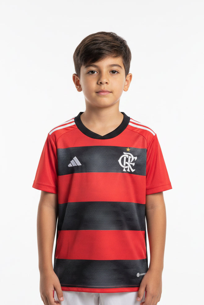 23-24 Flamengo home kids kit | album | XUE QING JERSEYS SHOP YUPOO | Store