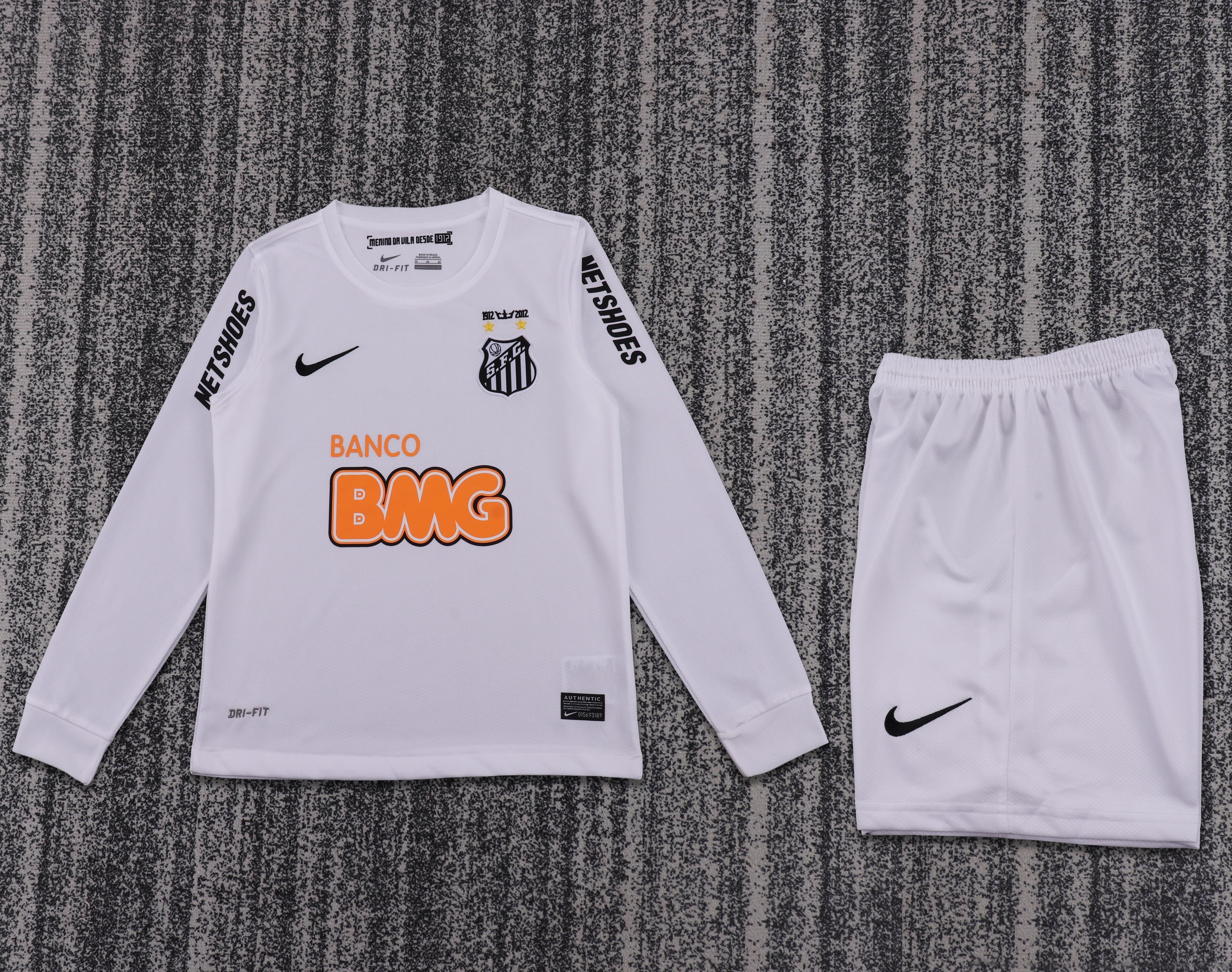 Retro Kids 2012/13 Santos home long sleeved football shirt&amp;amp;Size16-28 | album | High-Quality Soccer jerseys, NBA jerseys | Supplier Product Catalog