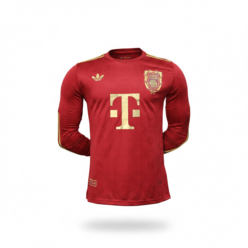 25/26 Bayern 125th Anniversary Edition Long Sleeve Player Edition S-XXL | album | High-Quality Soccer jerseys, NBA jerseys | Supplier Product Catalog