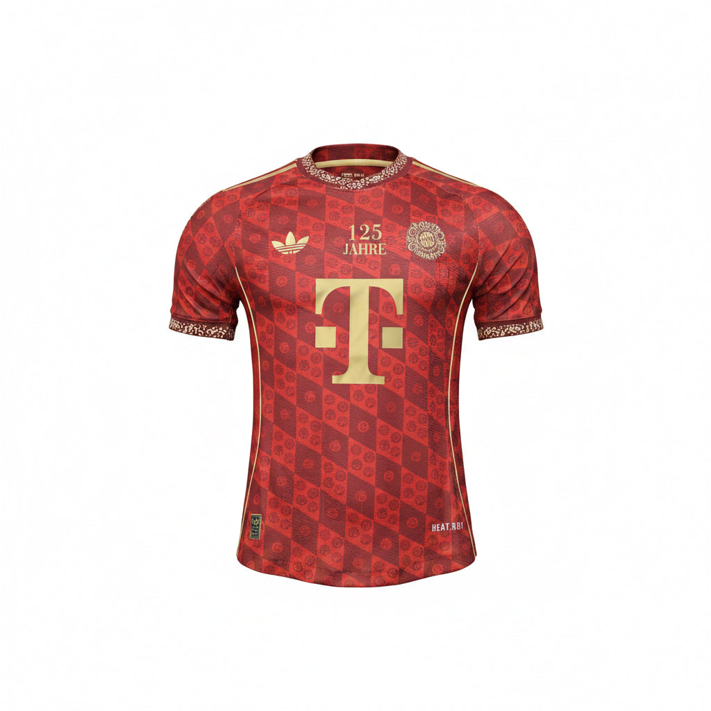 25/26 Bayern 125th Anniversary Edition Red Player Edition S-XXL | album | High-Quality Soccer jerseys, NBA jerseys | Supplier Product Catalog