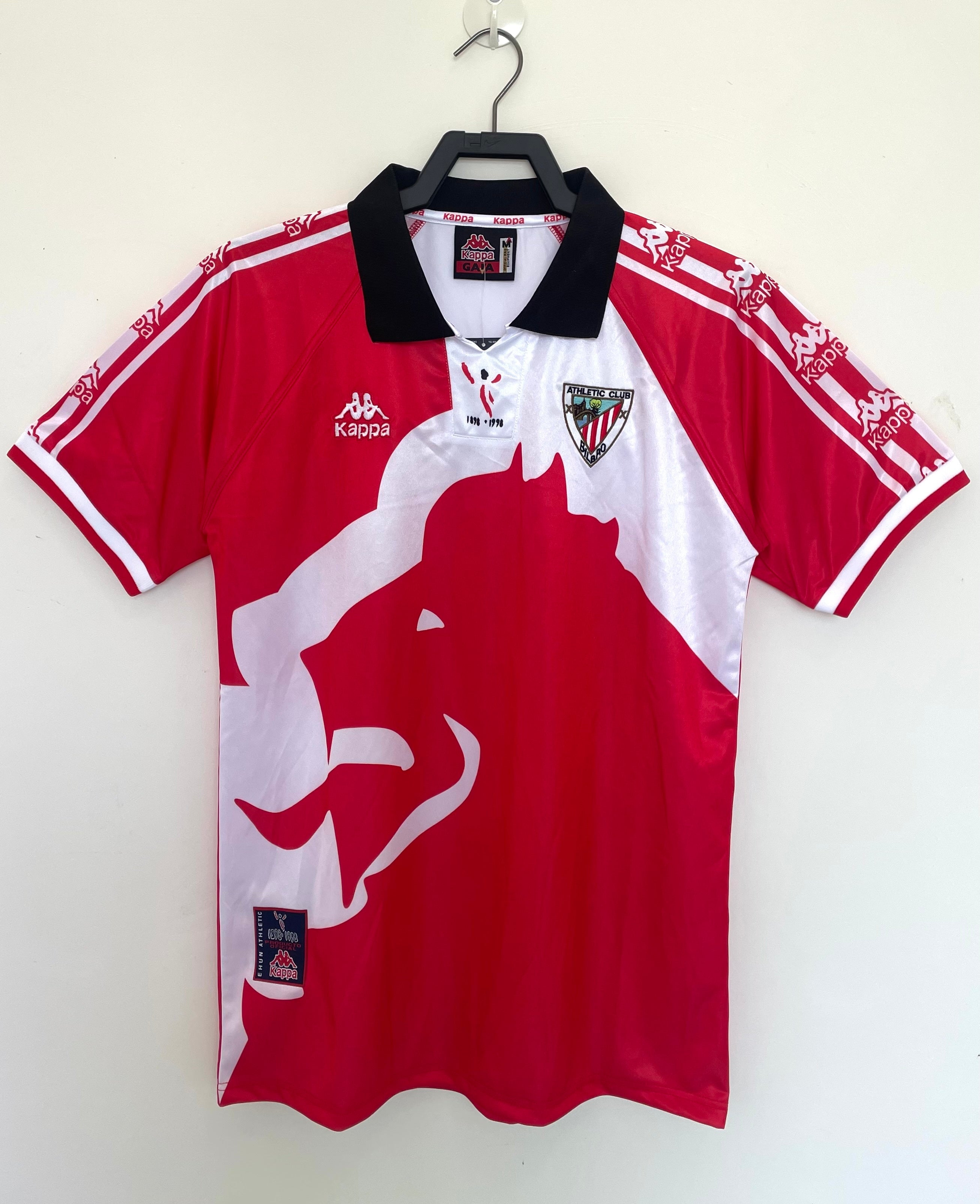 Retro 97/98 Athletic Bilbao home S-XXL | album | High-Quality Soccer jerseys, NBA jerseys | Supplier Product Catalog