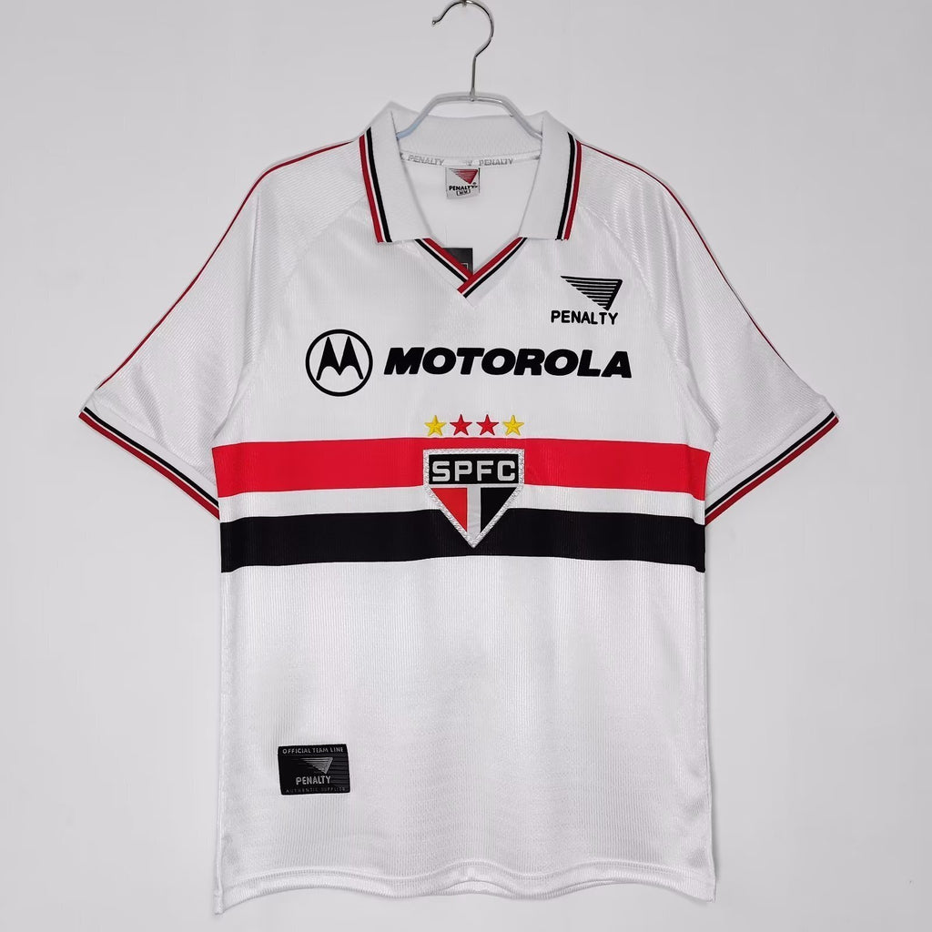 Retro 2000 Sao Paulo Home Collar Football Shirt S-XXL | album | High-Quality Soccer jerseys, NBA jerseys | Supplier Product Catalog