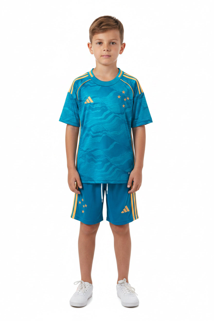 Cruzeiro 25_26 Third Away Kids Kit Jersey Size 16-28 | album | XUE QING JERSEYS SHOP YUPOO | Store