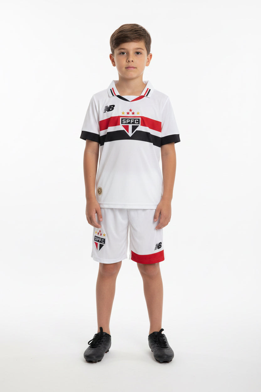 24-25 Sao Paulo Home Kid Kits Children Sets | album | XUE QING JERSEYS SHOP YUPOO | Store