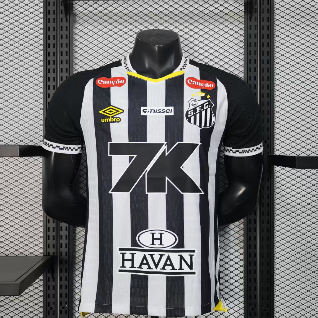 25/26 Santos Black Advertising Edition Player Edition S-XXL | album | High-Quality Soccer jerseys, NBA jerseys | Supplier Product Catalog