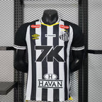 25/26 Santos Black Advertising Edition Player Edition S-XXL | album | High-Quality Soccer jerseys, NBA jerseys | Supplier Product Catalog