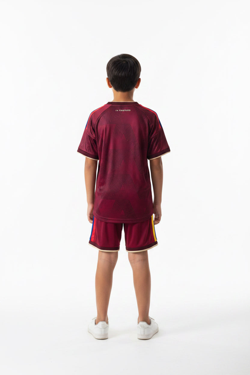 Venezuela 2026 Home Kids Kit Jerseys Size 16-28 | album | XUE QING JERSEYS SHOP YUPOO | Store