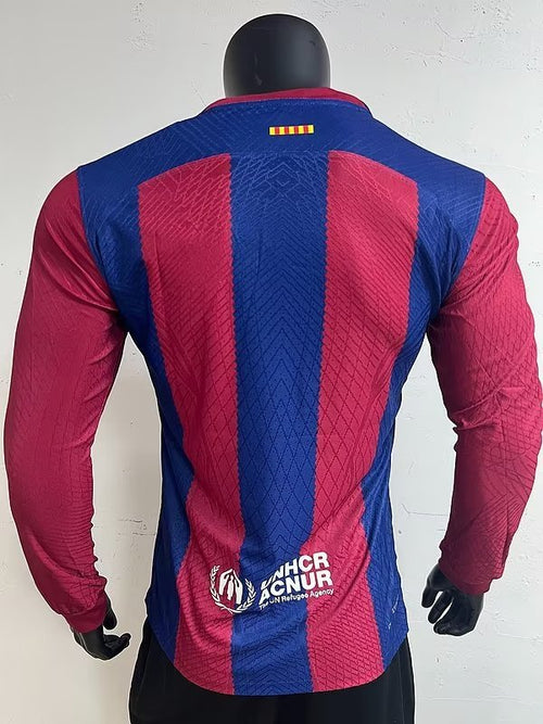 23/24 Long # Barcelona Home Player Version | album | High-Quality Soccer jerseys, NBA jerseys | Supplier Product Catalog