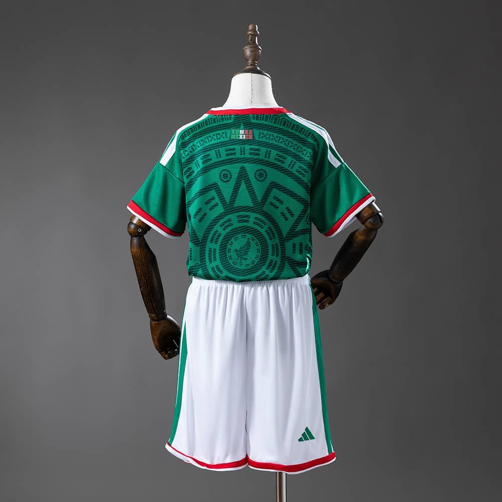 Mexico 2026 Home Kids Kit Jersey SIZE 16-28 | album | XUE QING JERSEYS SHOP YUPOO | Store