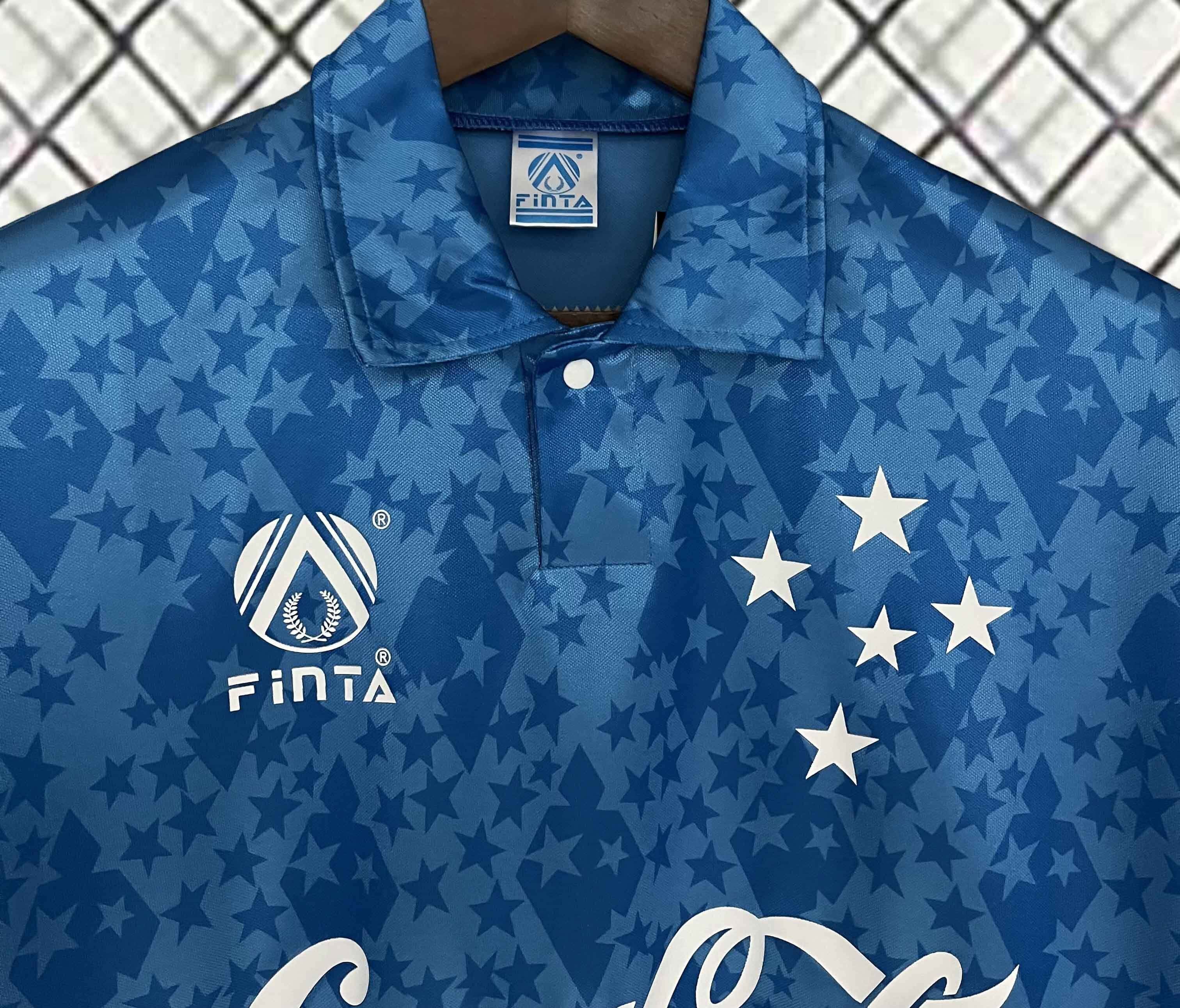 93-94 Cruzeiro Home S-XXL football t-shirt | album | XUE QING JERSEYS SHOP YUPOO | Store