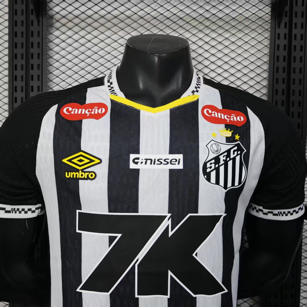 25/26 Santos Black Advertising Edition Player Edition S-XXL | album | High-Quality Soccer jerseys, NBA jerseys | Supplier Product Catalog