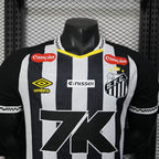 25/26 Santos Black Advertising Edition Player Edition S-XXL | album | High-Quality Soccer jerseys, NBA jerseys | Supplier Product Catalog