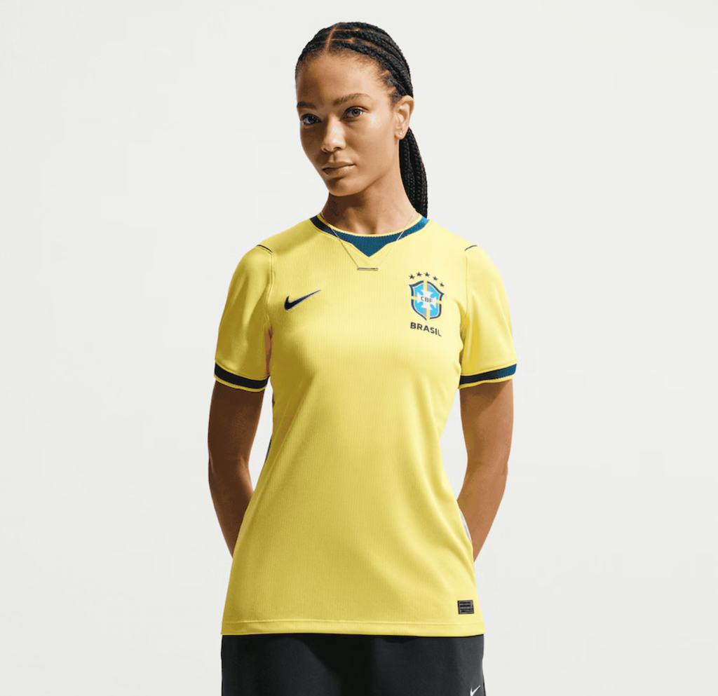 JERSEY BRAZIL WORLD CUP 2026 WOMEN'S - WOMEN - FAN VERSION BRASIL