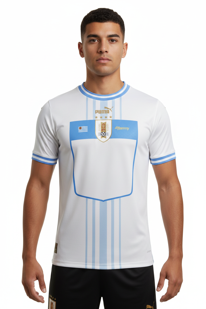 Uruguay 2022 Away Player Version [Slim Fit]